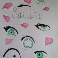 Sakura oči :D